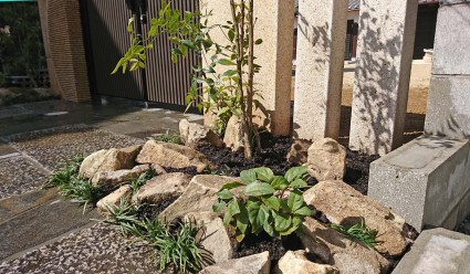 和風モダン外構植栽