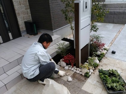 植栽工事　姫路