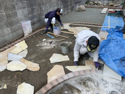 姫路市の庭のリフォーム