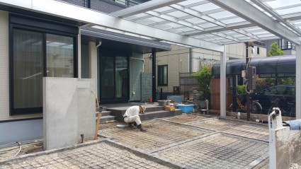 大型カーポート