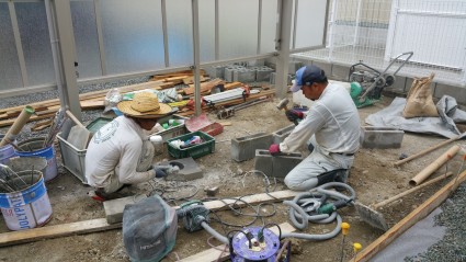 ブロック工事