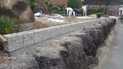御影化粧ブロック