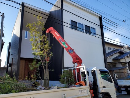 香寺町お庭工事