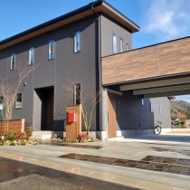 宍粟市山崎町新築外構工事|和モダン外構 宍粟市山崎町新築外構工事|和モダン外構