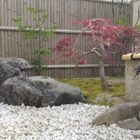 人工竹垣