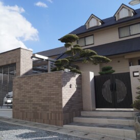 お庭リフォーム　シャッターゲート　姫路