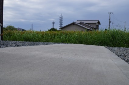 刷毛引き土間コン