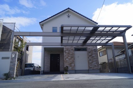 大型カーポートＵスタイル