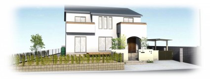三井ホームのお庭工事
