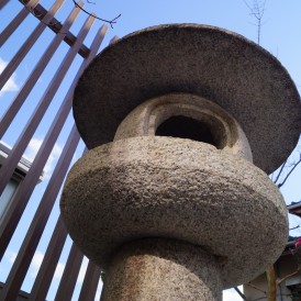 石灯篭とつくばい和の趣のある坪庭姫路市Ｏ様邸
