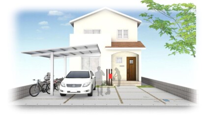 姫路市新築外構エクステリア工事